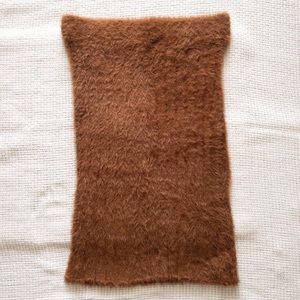 Molly Green Faux Fur Midi Pencil Skirt